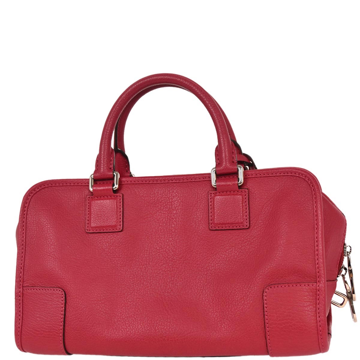Loewe Red Leather Amazona 28 Handbag