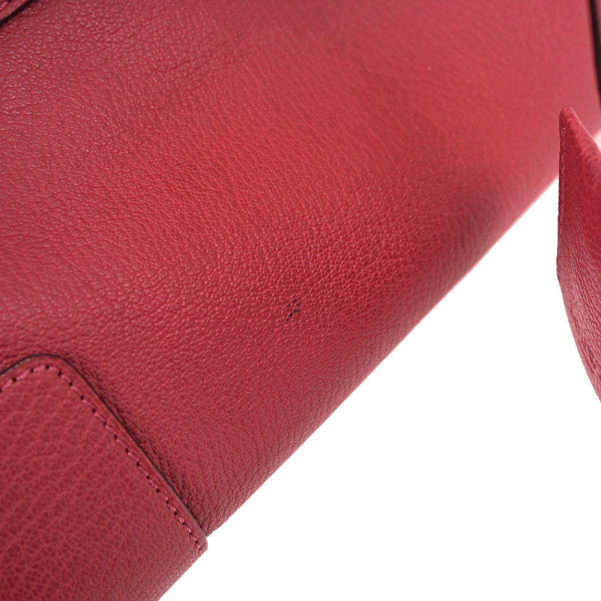 Loewe Red Leather Amazona 28 Handbag