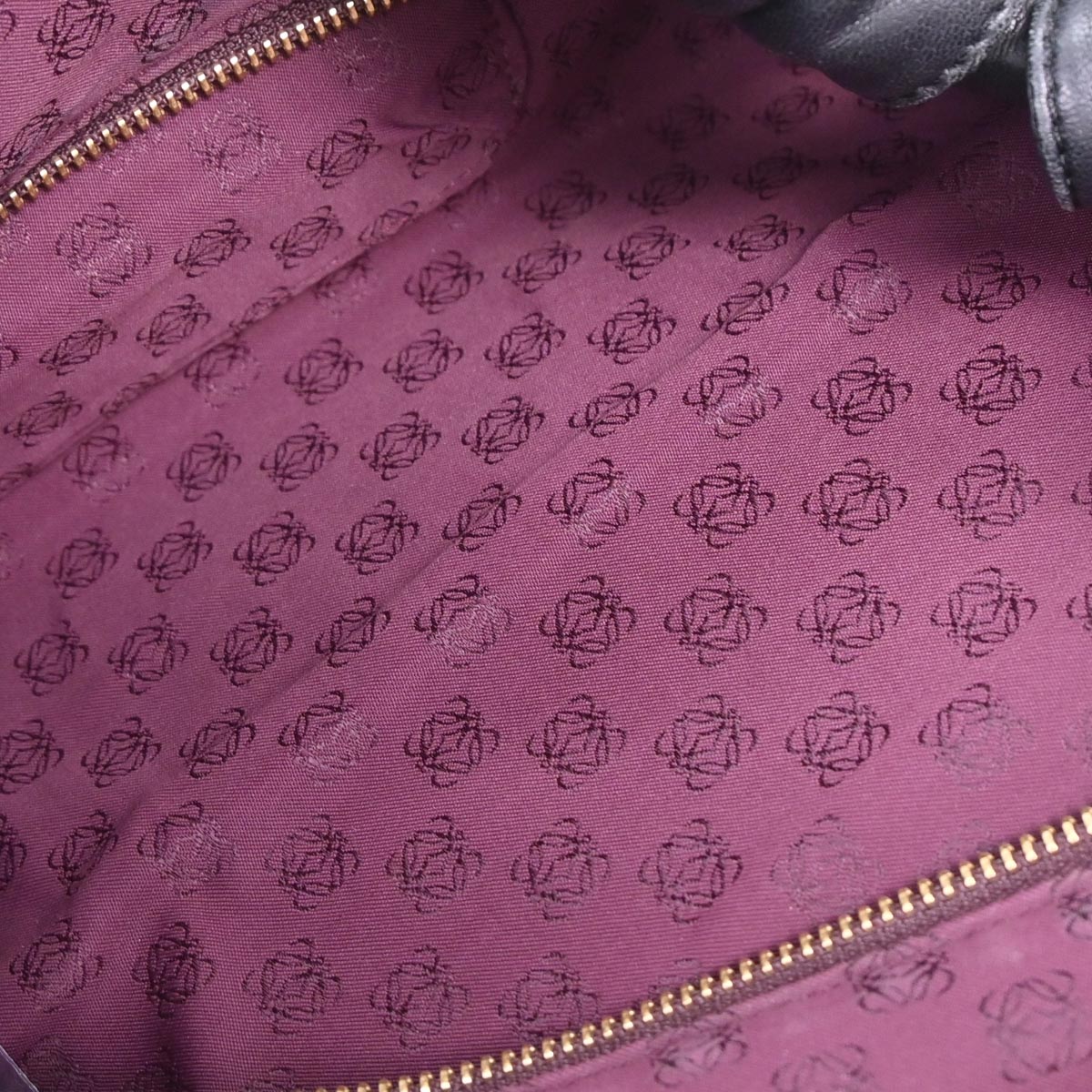 Loewe Black Lambskin Nappa Aire Handbag