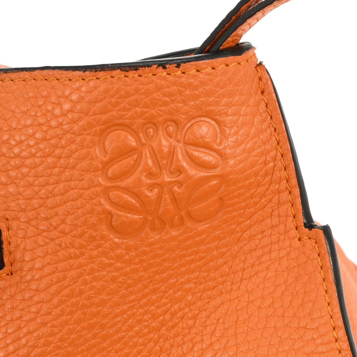 Loewe Orange Leather Anton Sling Body Bag Shoulder Bag