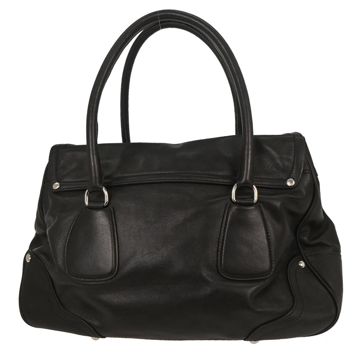 Prada Black Leather Handbag