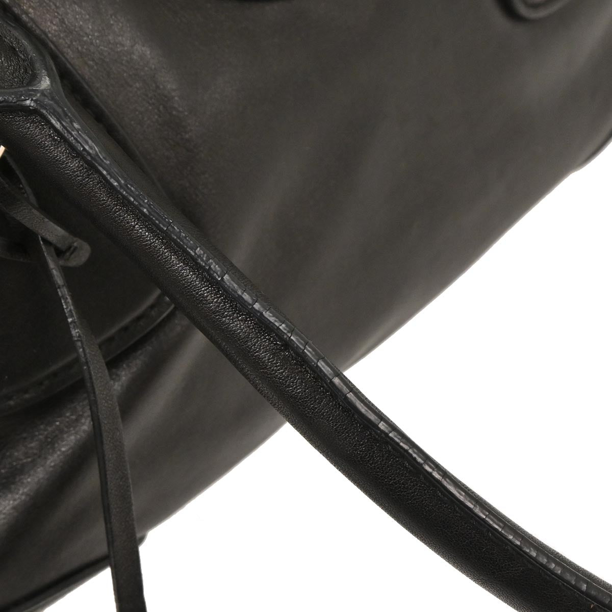 Prada Black Leather Handbag