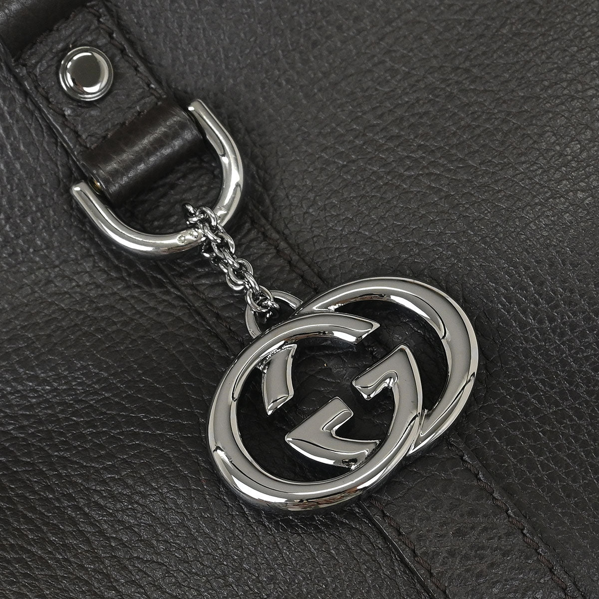 Gucci Black Leather Handbag