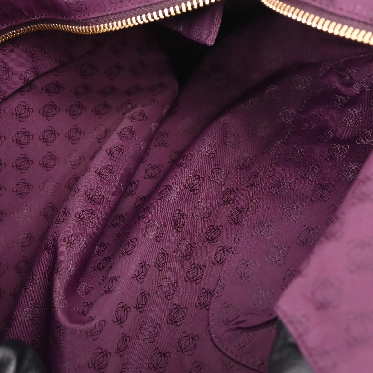 Loewe Black Lambskin Nappa Aire Handbag