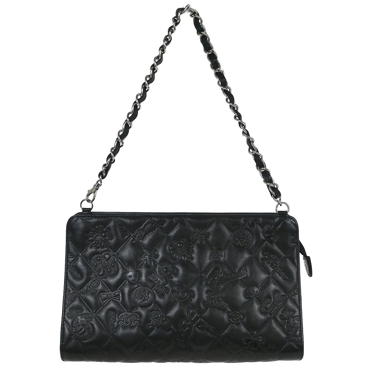 Chanel 2010-2011 Black Lambskin Lucky Symbol Handbag