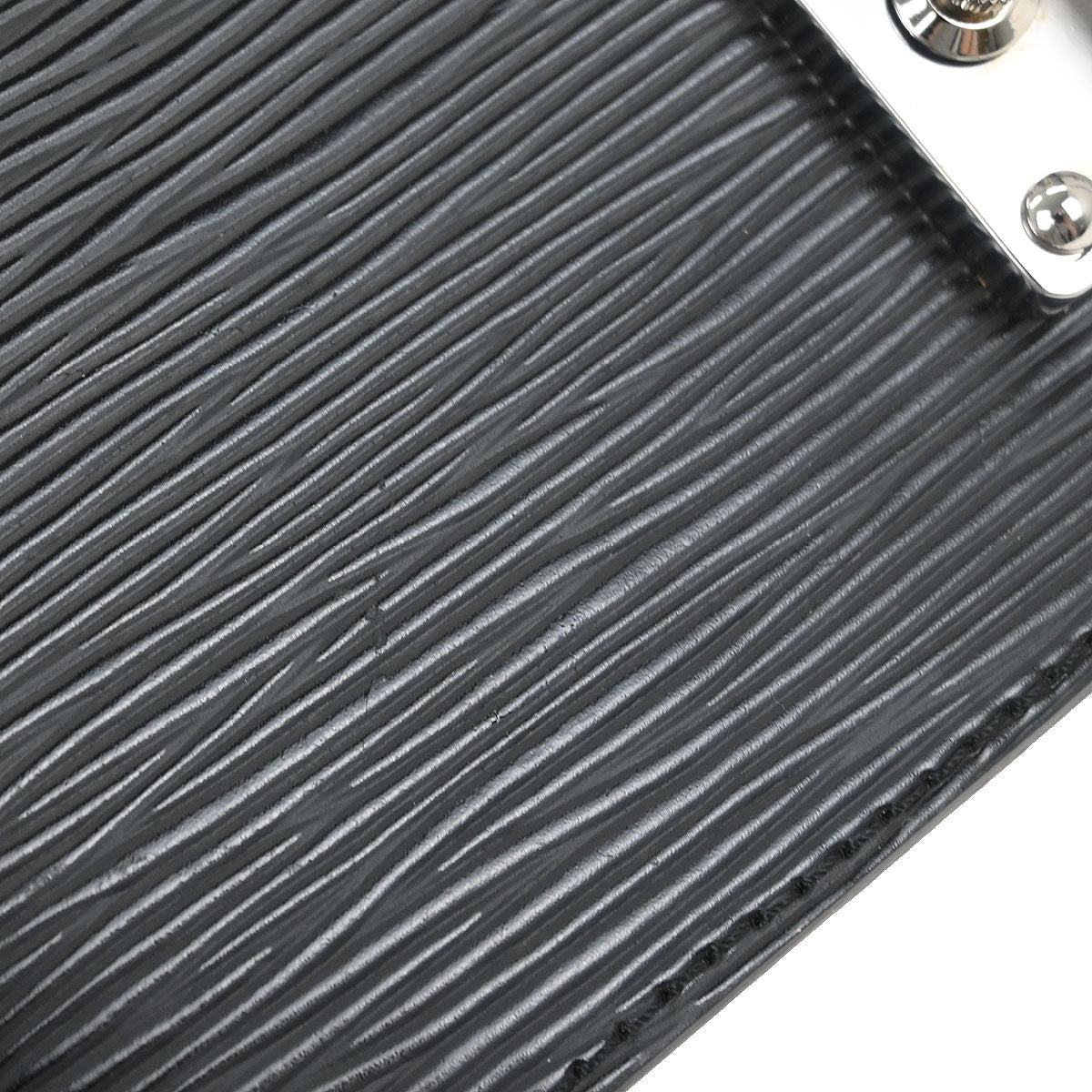 Louis Vuitton Black Epi Pochette Sellier Dragonne Clutch M52762