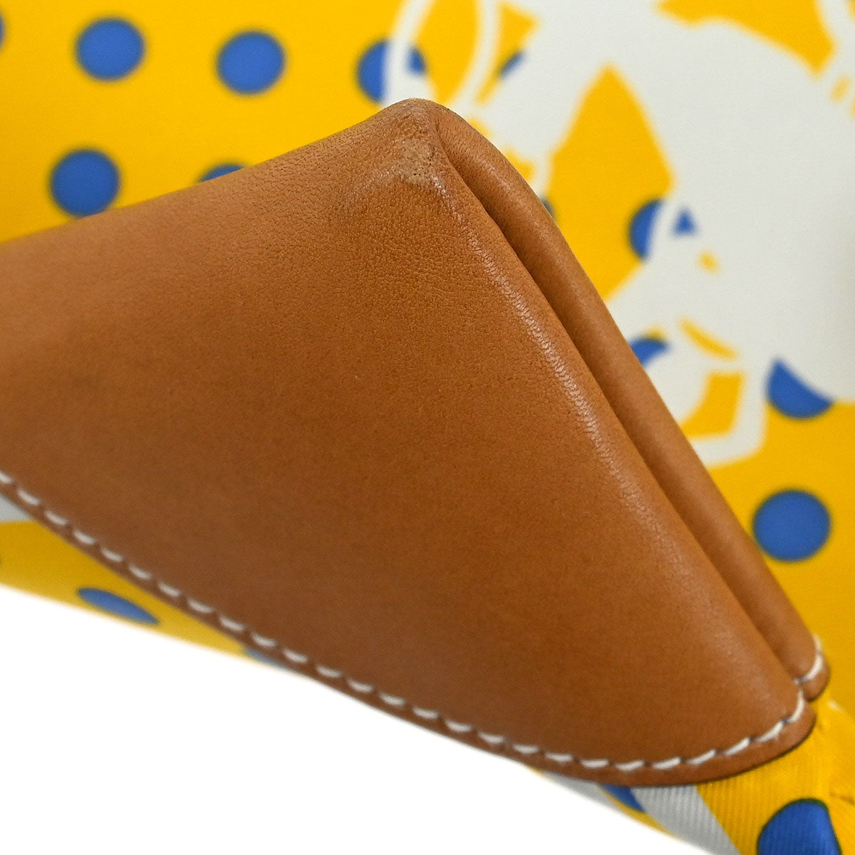 Hermes Yellow Silk Silky City 33 Shoulder Bag