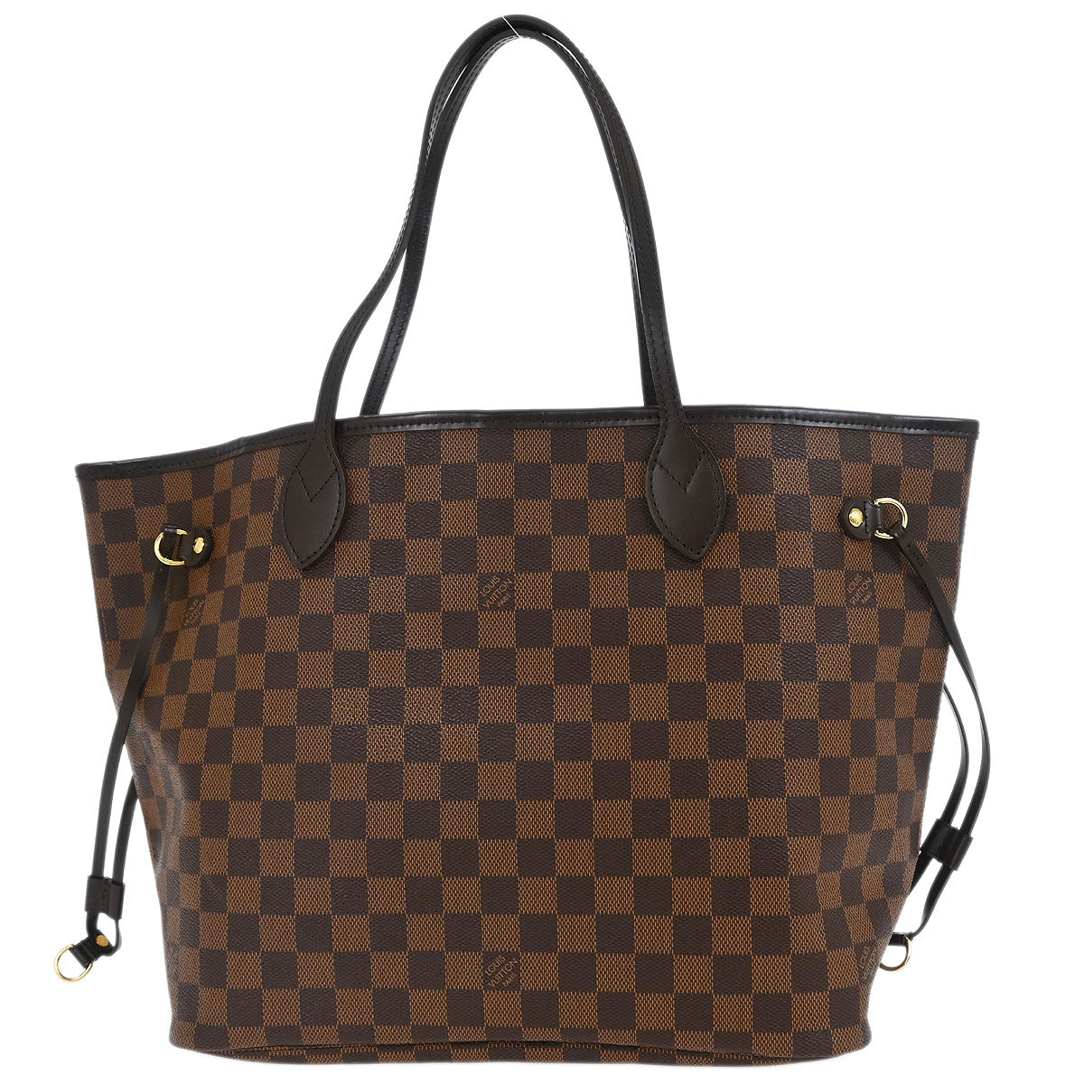 Louis Vuitton Damier Neverfull MM Shoulder Tote Bag N51105