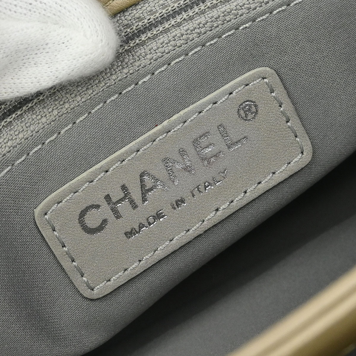 Chanel Gold Lambskin Ultra Stitch Flap Bag