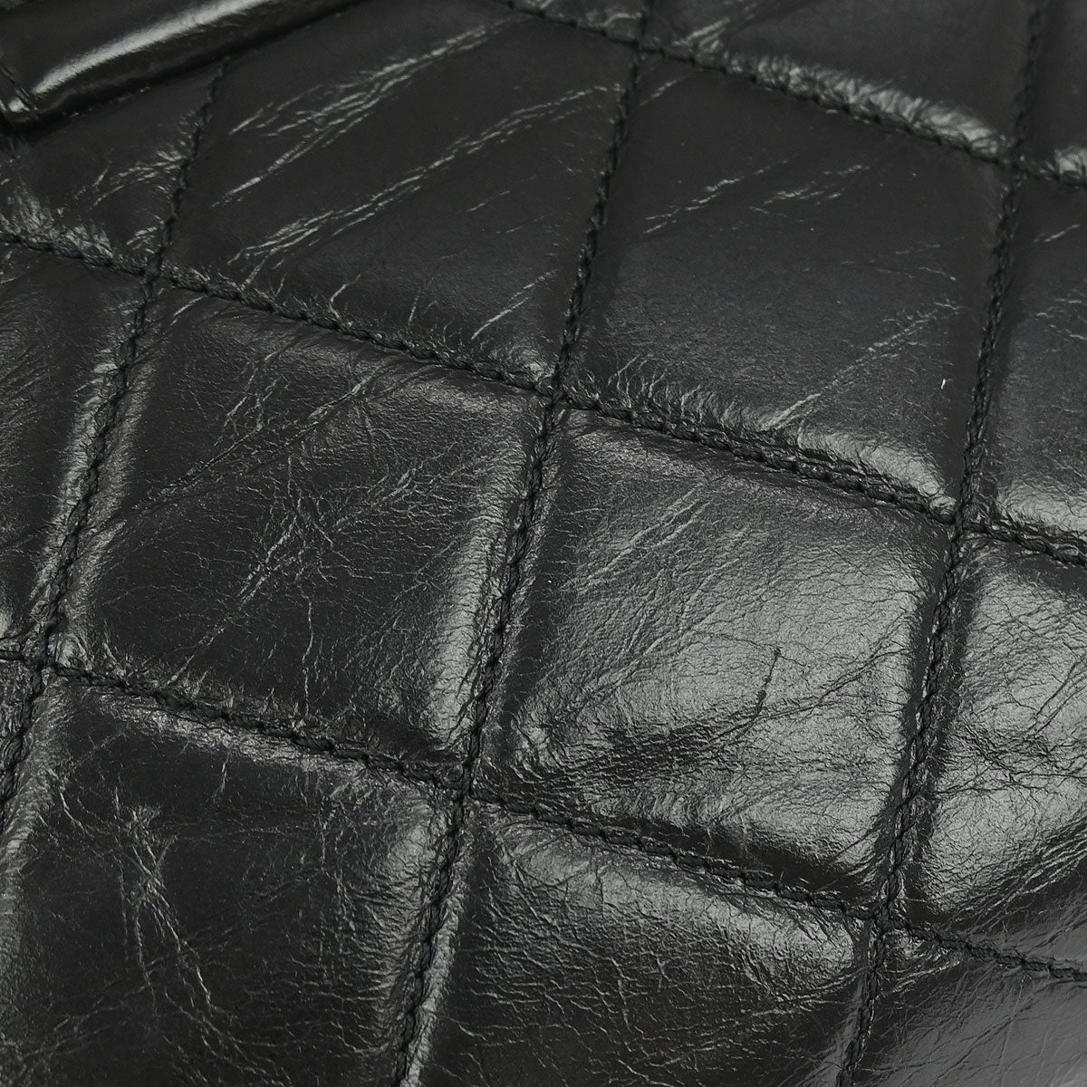 Chanel Black Calfskin Coco Pleats Clutch Crossbody Bag