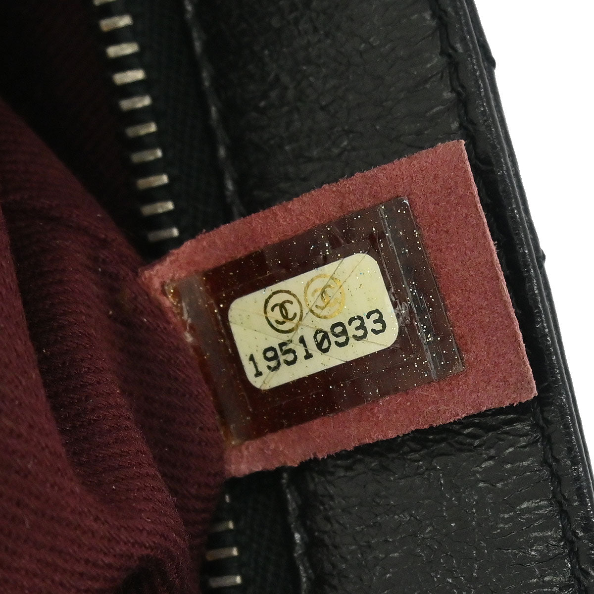 Chanel Black Calfskin Coco Pleats Clutch Crossbody Bag