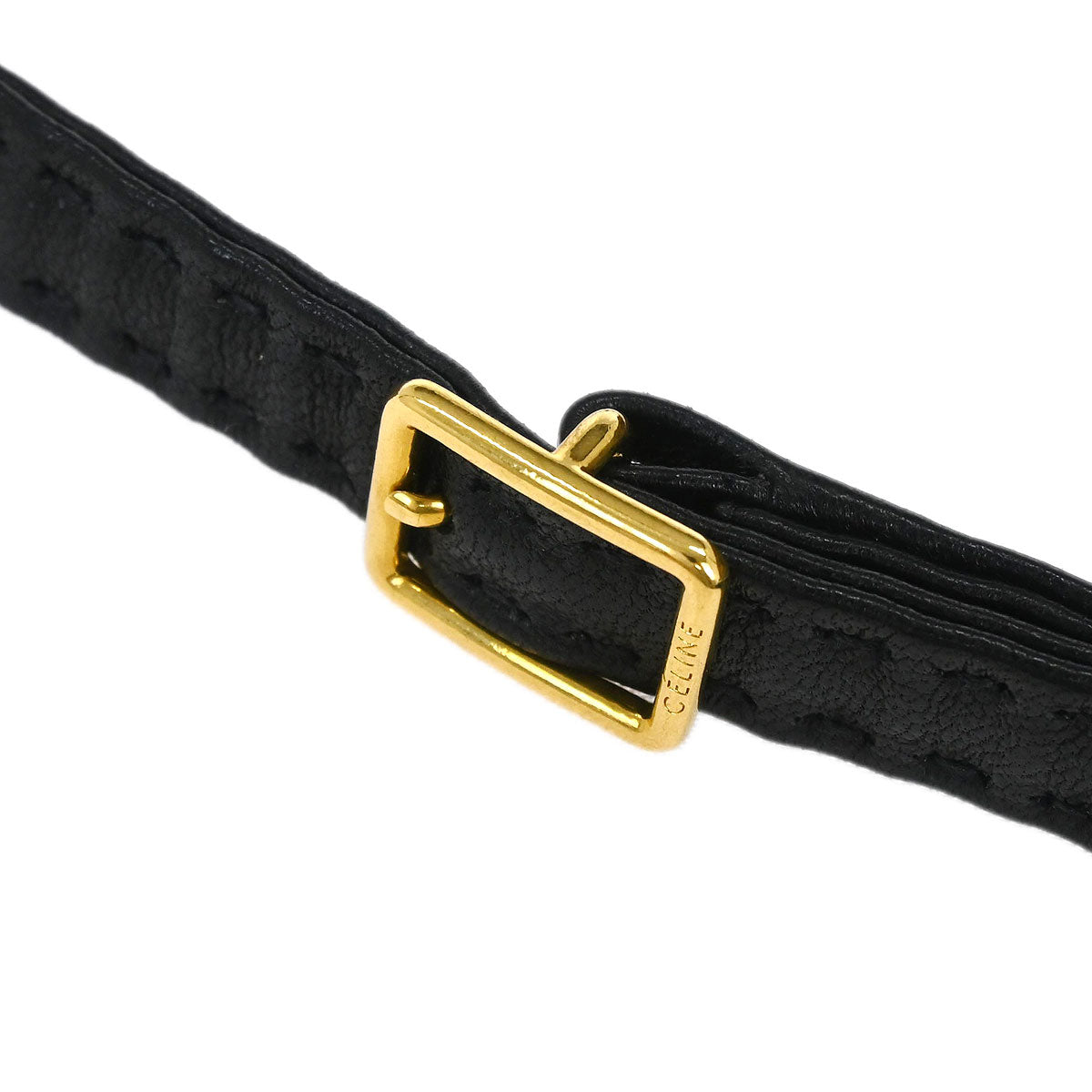 Celine* Brown Fur Crossbody Bag Pochette