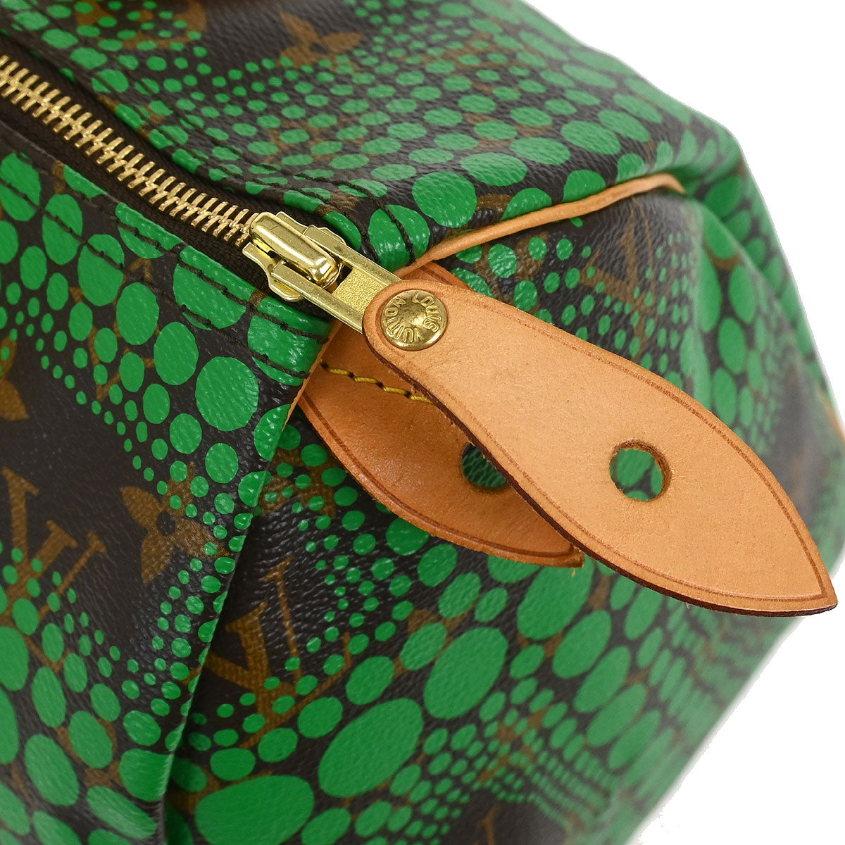 Louis Vuitton Green Monogram Town Speedy 30 Handbag M40694