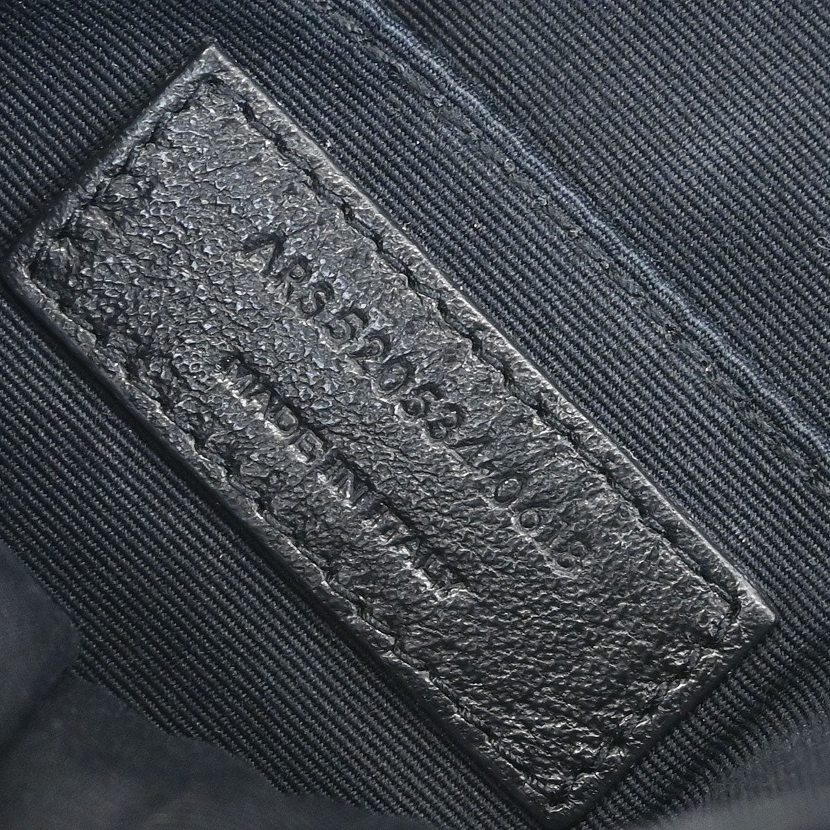 Saint Laurent Black Lou Shoulder Bag