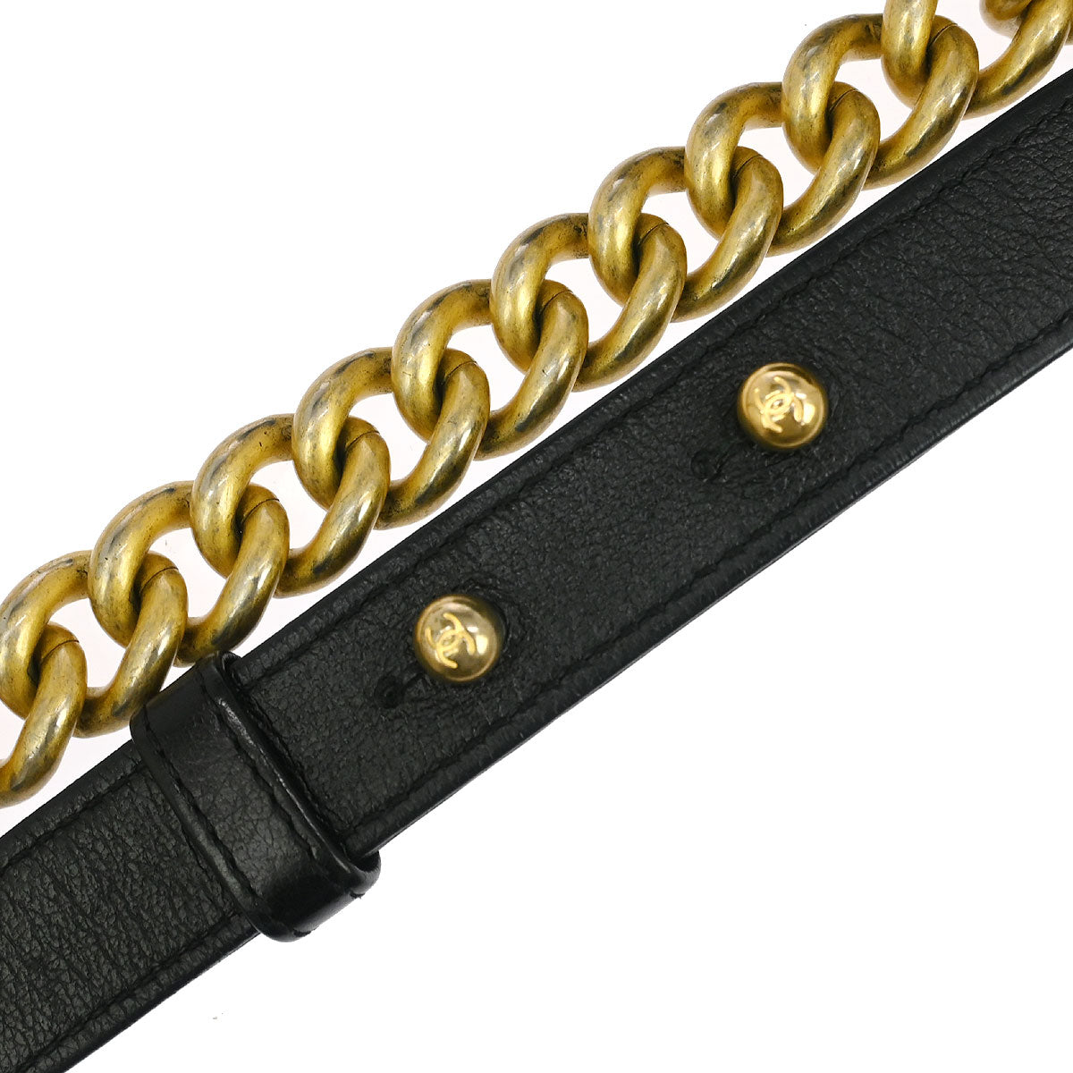 Boy Chanel Black Fur Lambskin Medium Shoulder Bag