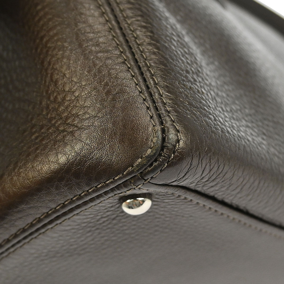 Chanel Bronze Calfskin Executive Cerf Tote Bag