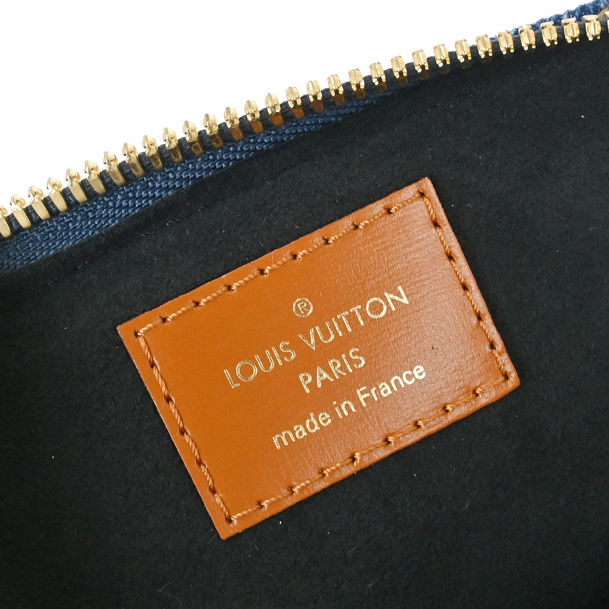 Louis Vuitton Denim Malletage Alma BB 2way Handbag M55048