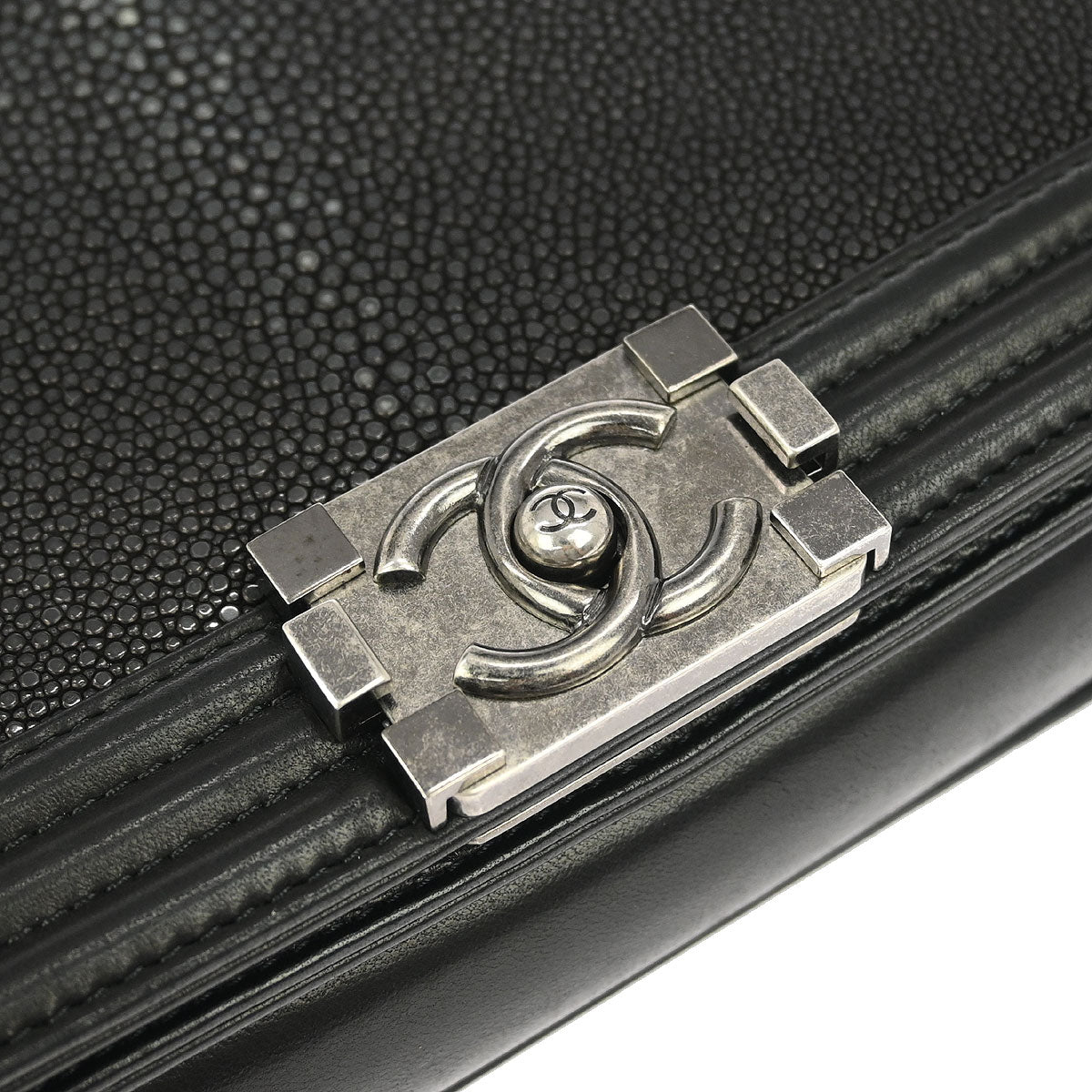 Boy Chanel Black Medium Shoulder Bag