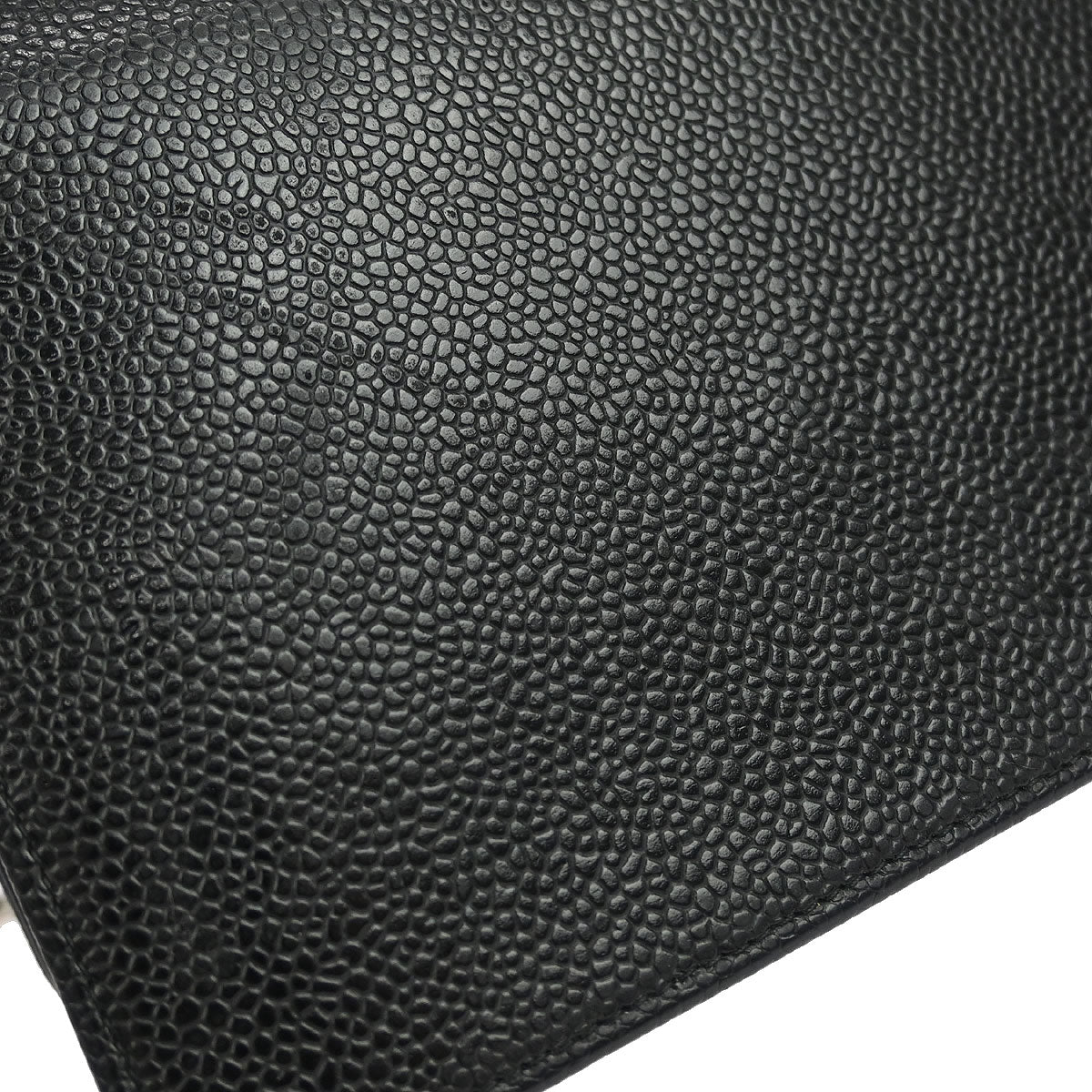 Chanel Black Caviar Timeless WOC Wallet on Chain Bag