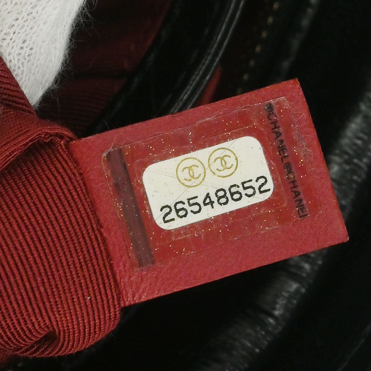 Chanel Black Tweed Calfskin Large Gabrielle Shoulder Bag