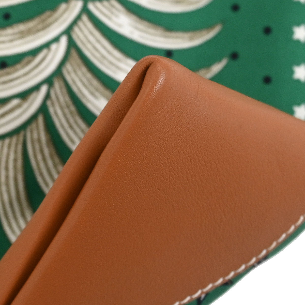 Hermes Green Silk Silky City 41 Shoulder Bag