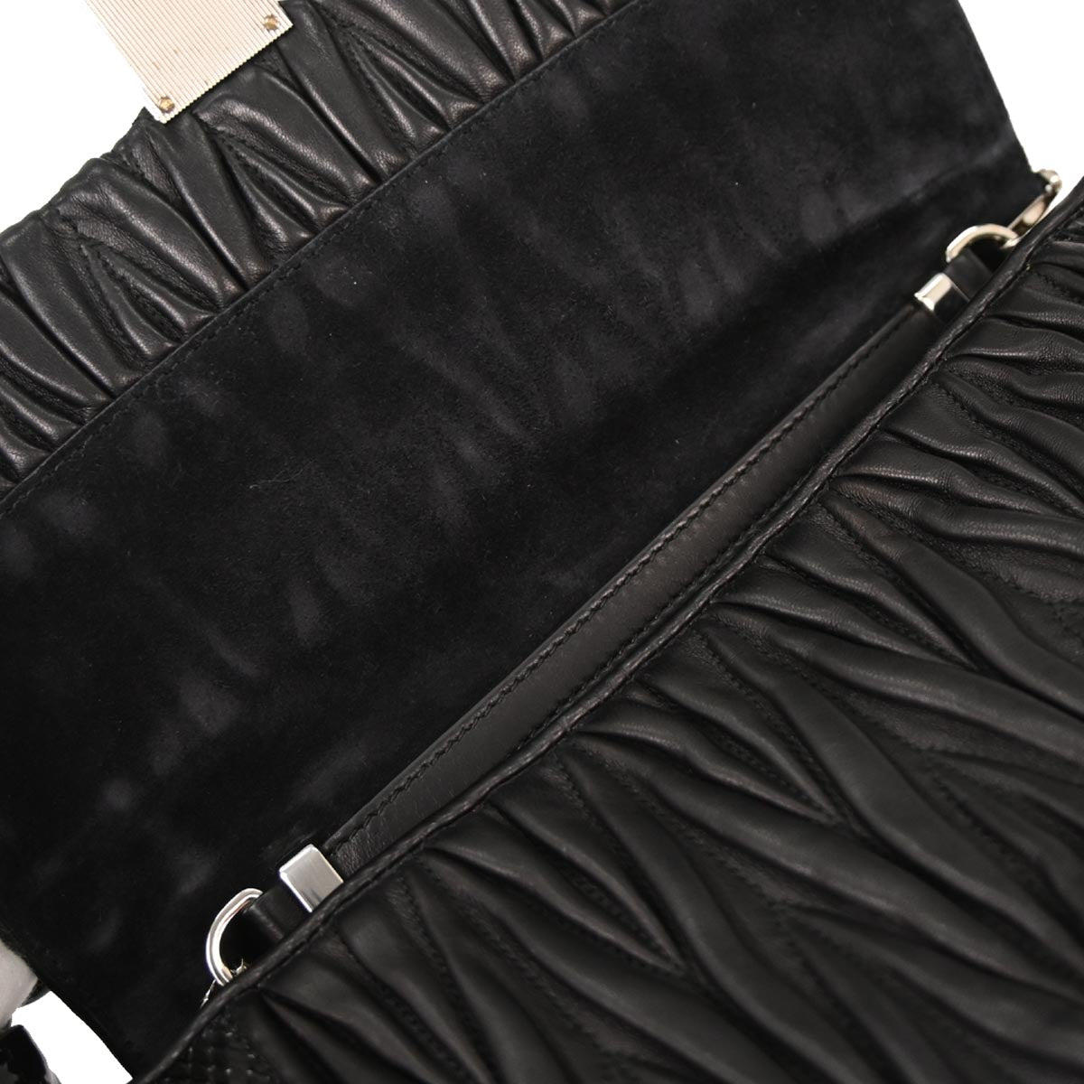 Miu Miu * Black Python Handbag