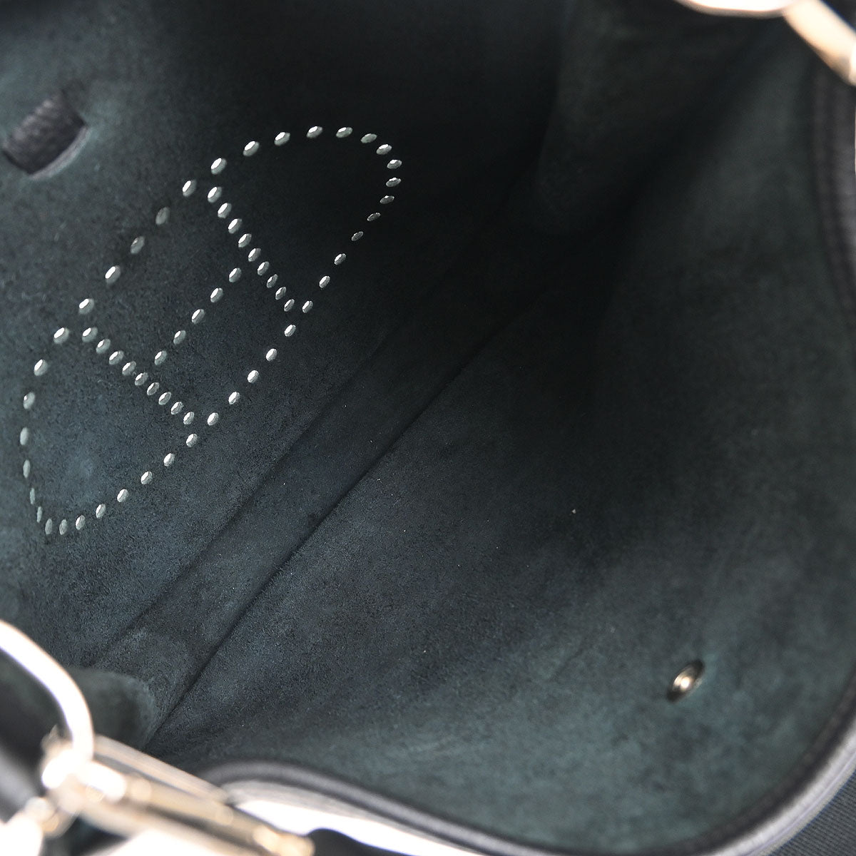 Hermes Black Taurillon Clemence Evelyne 33 Shoulder Bag