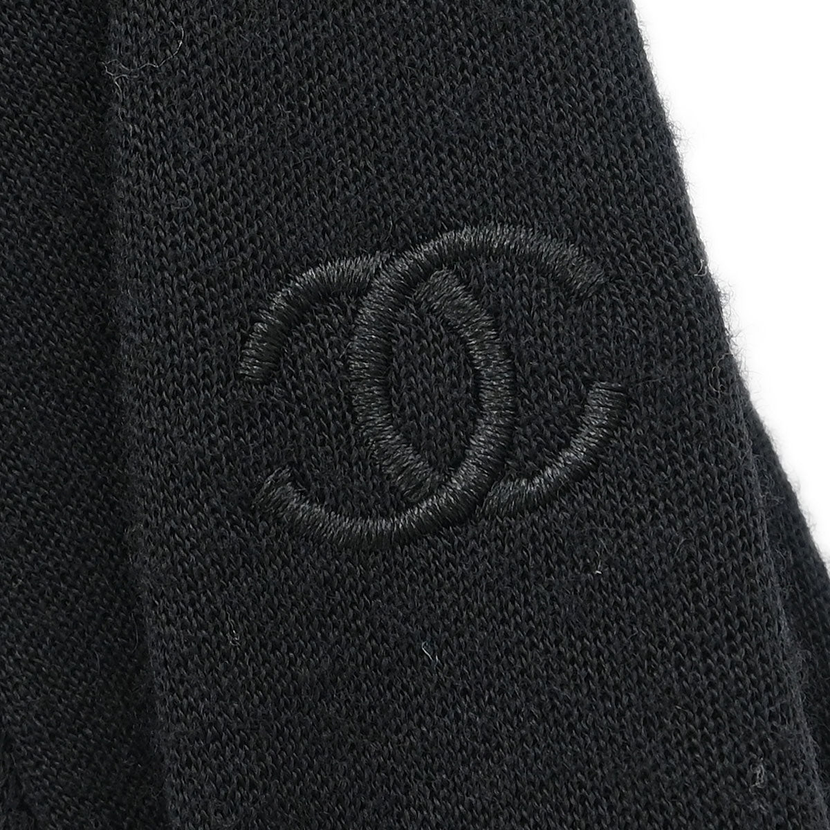 Chanel Zip Up Jacket Black #36
