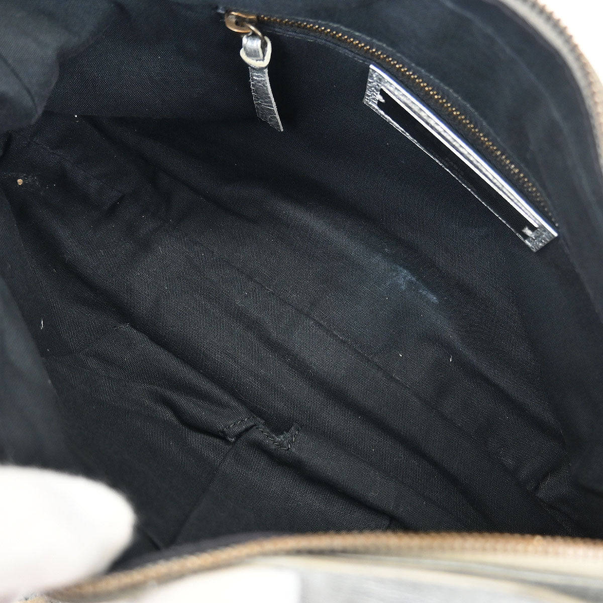 Balenciaga Silver Lambskin The First 2way Shoulder Handbag