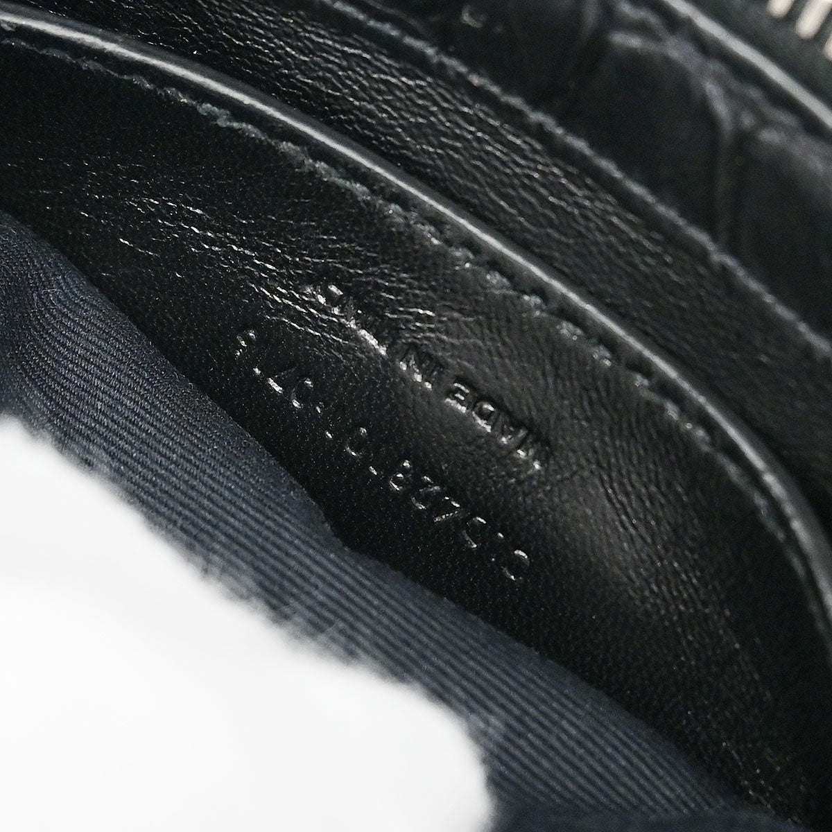 Saint Laurent * Black College 2way Shoulder Handbag