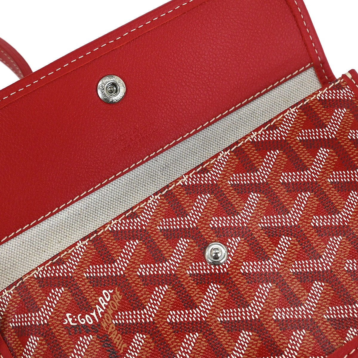 Goyard Red St.Louis PM Tote Bag