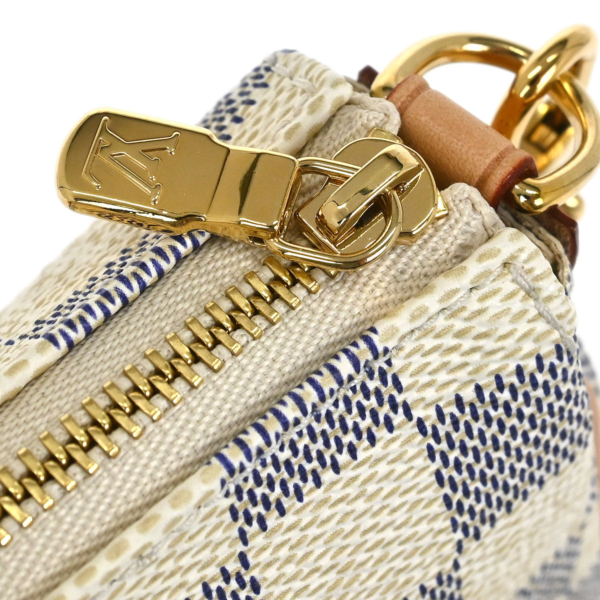 Louis Vuitton Damier Azur Eva 2way Shoulder Chain Handbag N55214