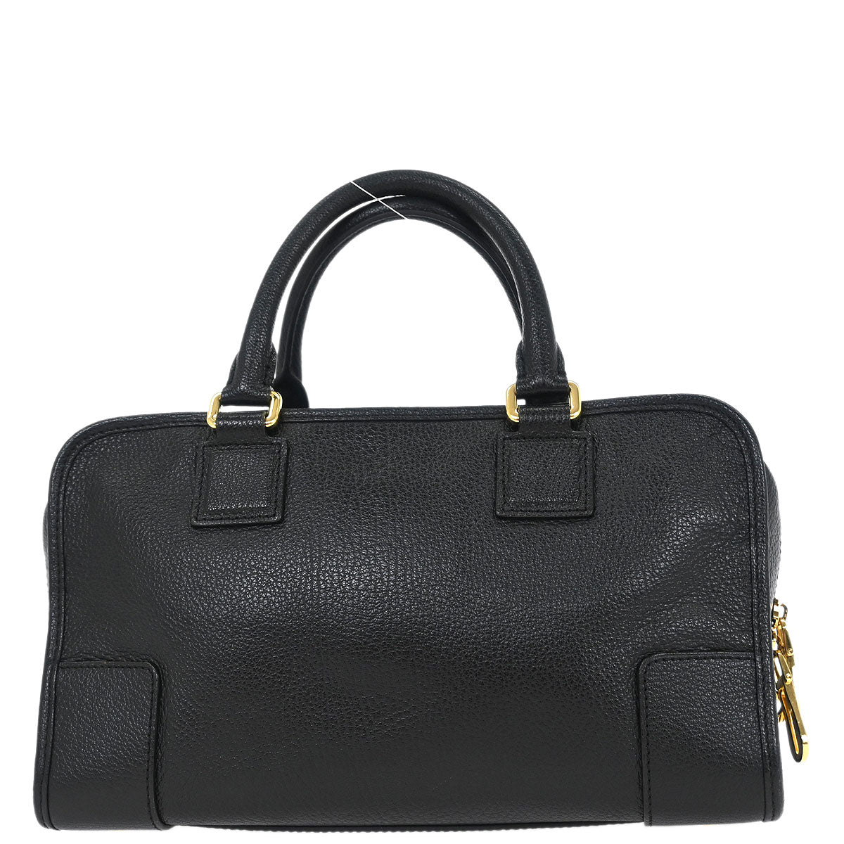Loewe Black Leather Amazona 28 Handbag