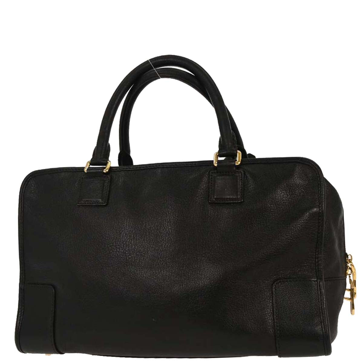 Loewe Black Leather Amazona 36 Handbag