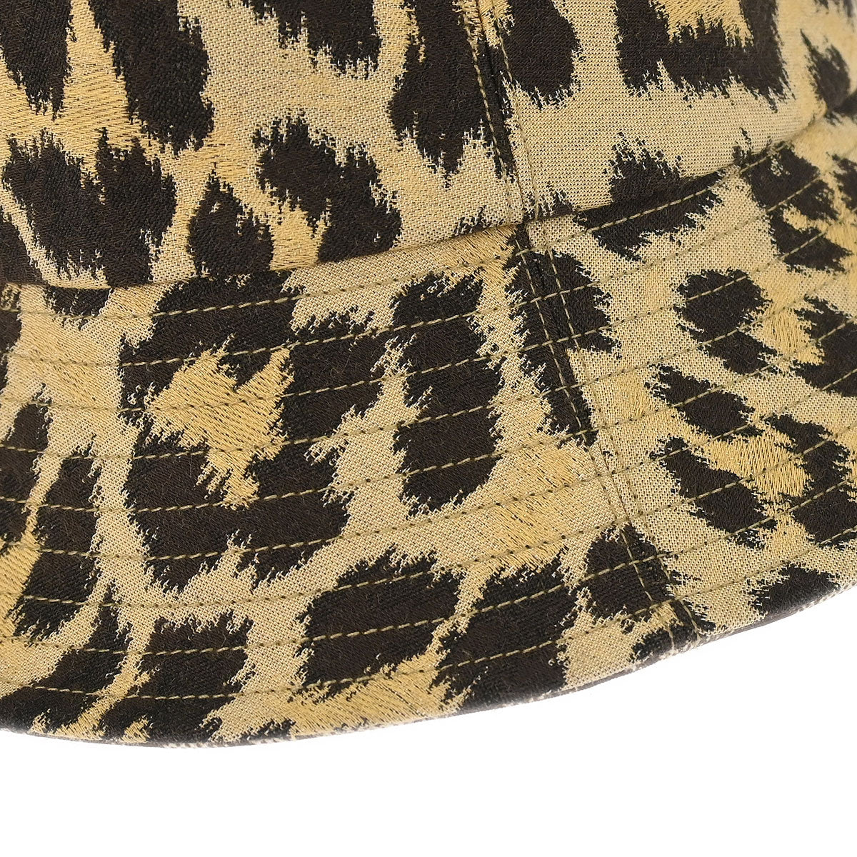 Christian Dior Beige Brown Leopard Bucket Hat #58