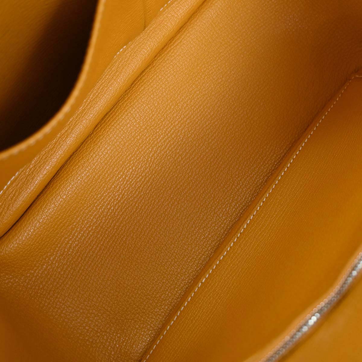 Hermes Moutarde Taurillon Clemence Jypsiere 28 Shoulder Bag