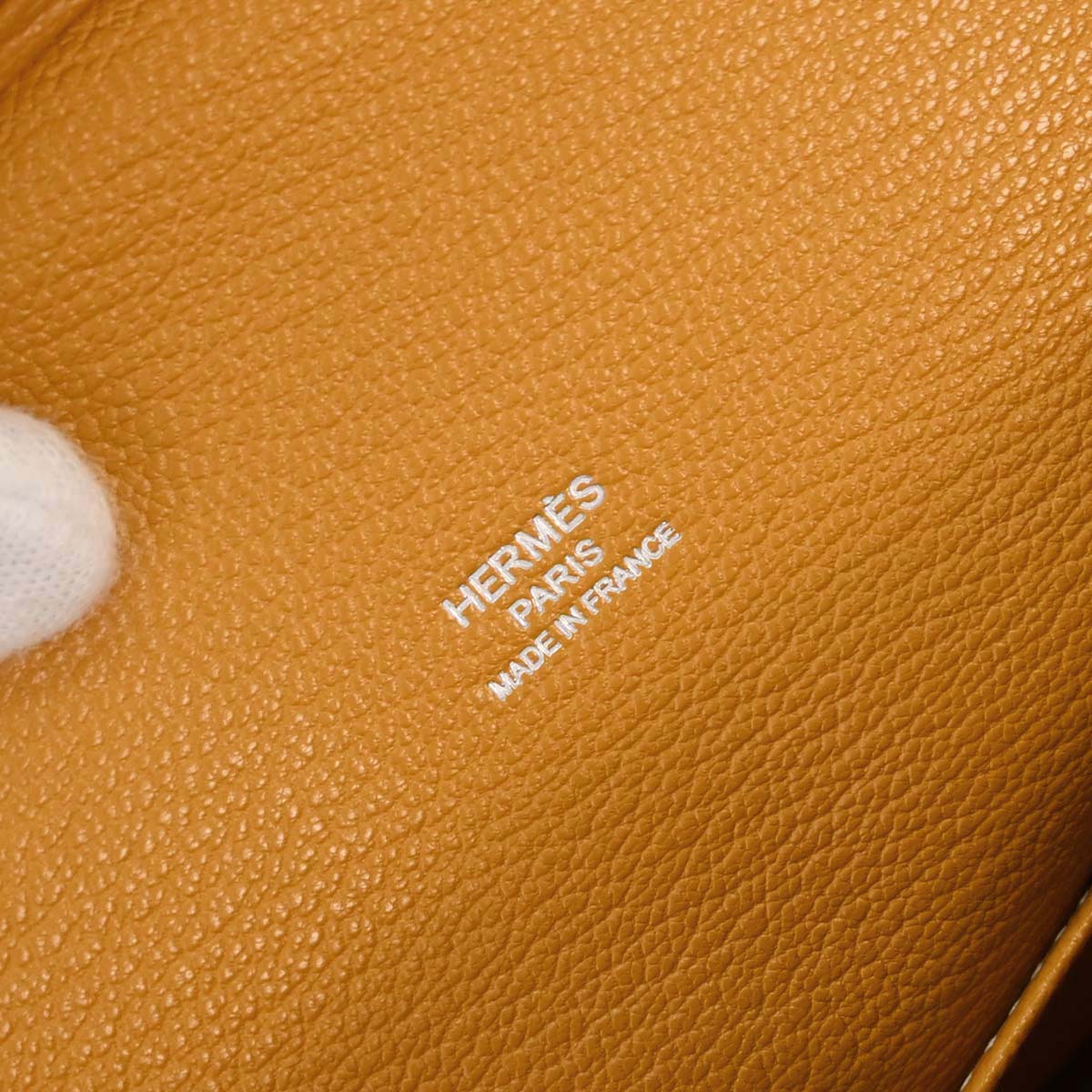 Hermes Moutarde Taurillon Clemence Jypsiere 28 Shoulder Bag