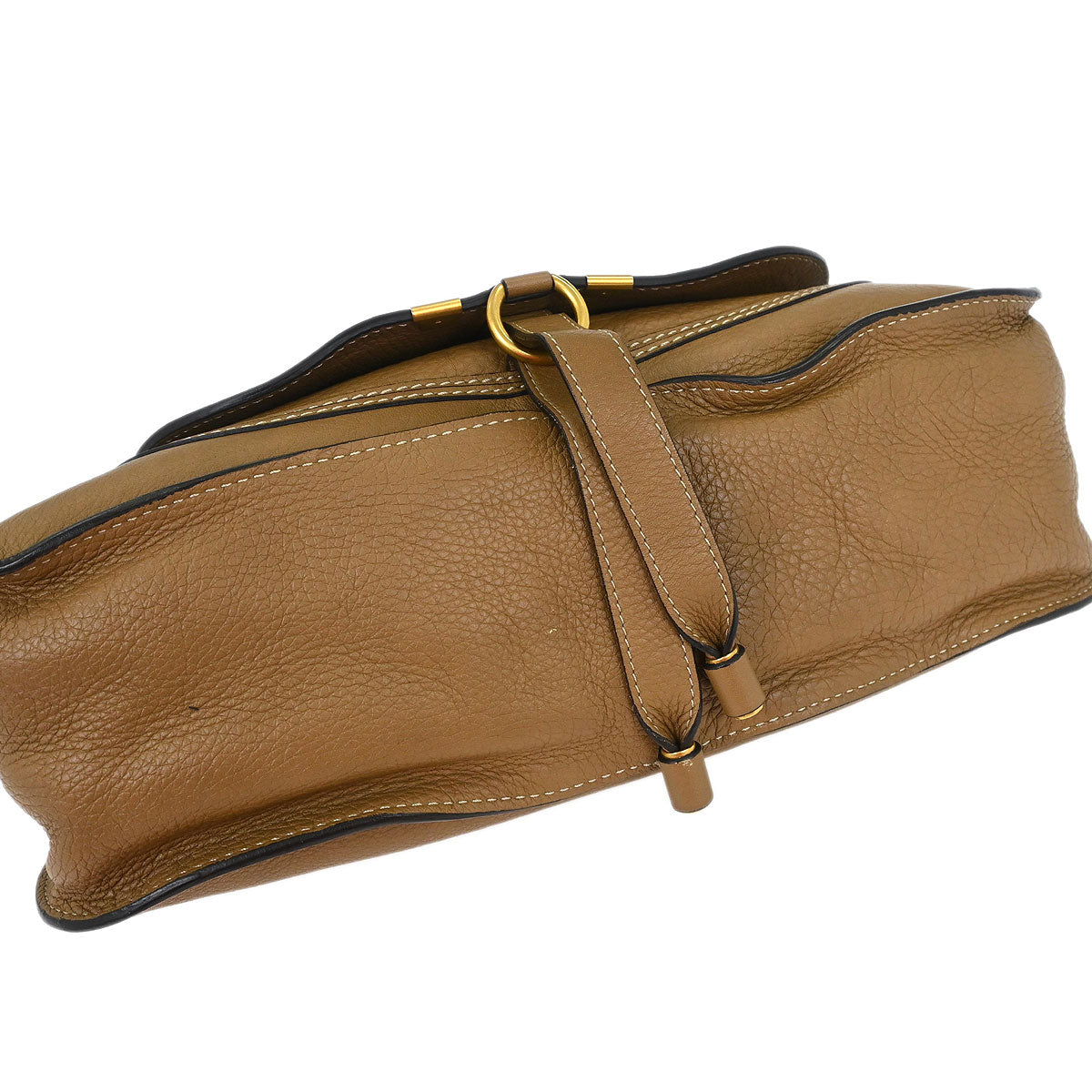 Chloe Brown Leather Marcie 2way Shoulder Handbag