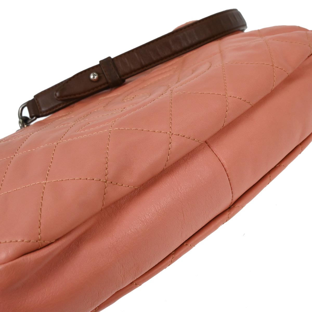 Chanel Pink Calfskin Handbag