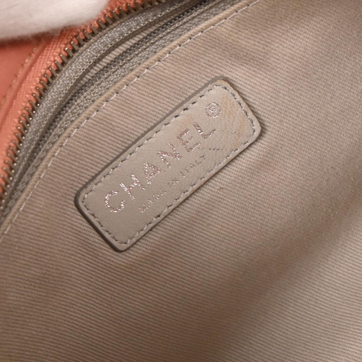 Chanel Pink Calfskin Handbag