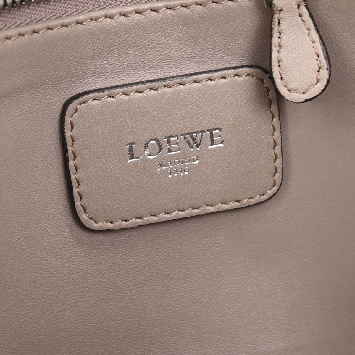 Loewe Grege Leather Amazona 36 Handbag