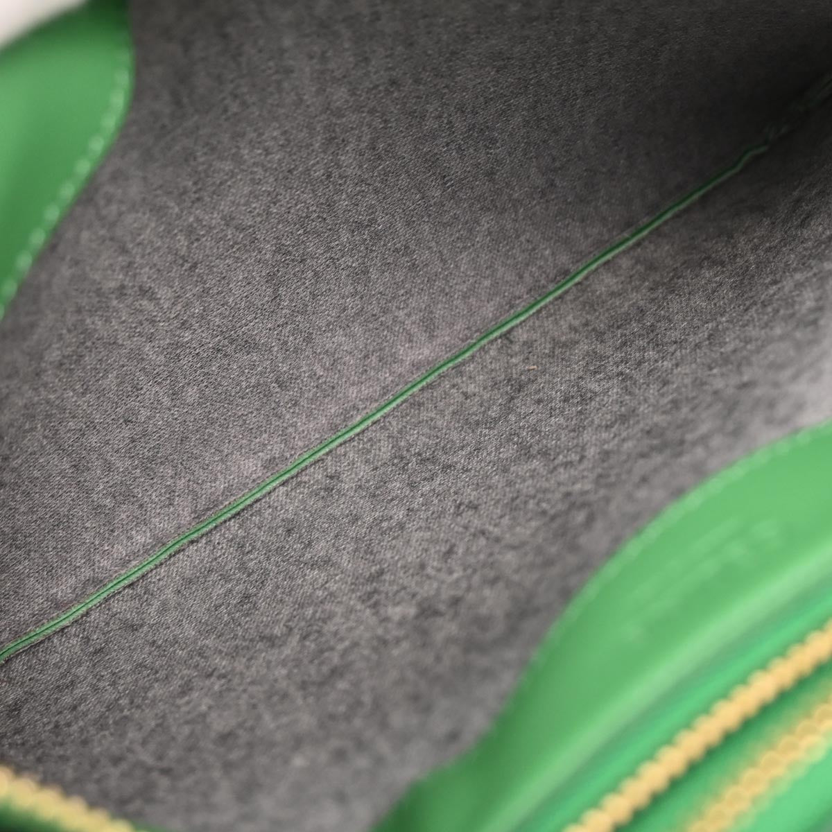 Celine Green Leather Trio Shoulder Bag