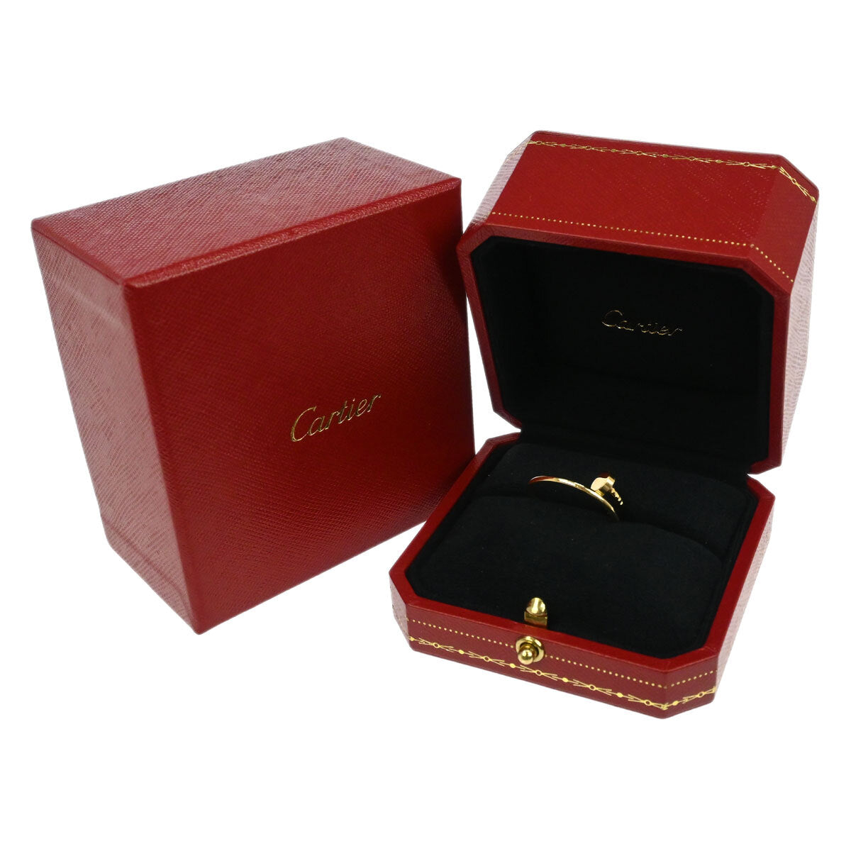 Cartier Juste Un Clou Ring Au750 Gold 482ERY #60 #59