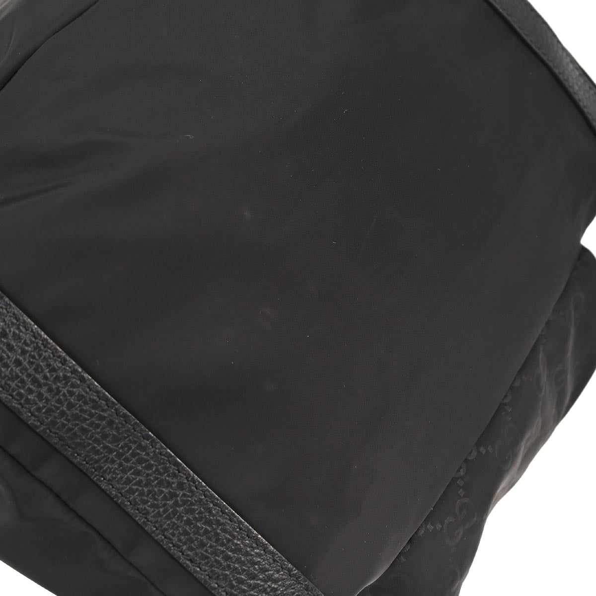 Gucci Black Nylon GG Daypack Backpack