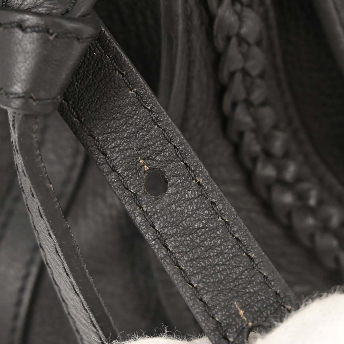 Chloe Black Marcie 2way Shoulder Handbag