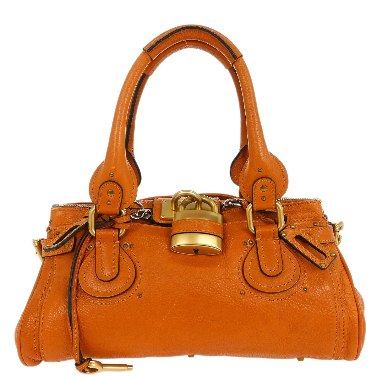 Chloe Orange Paddington Medium Handbag