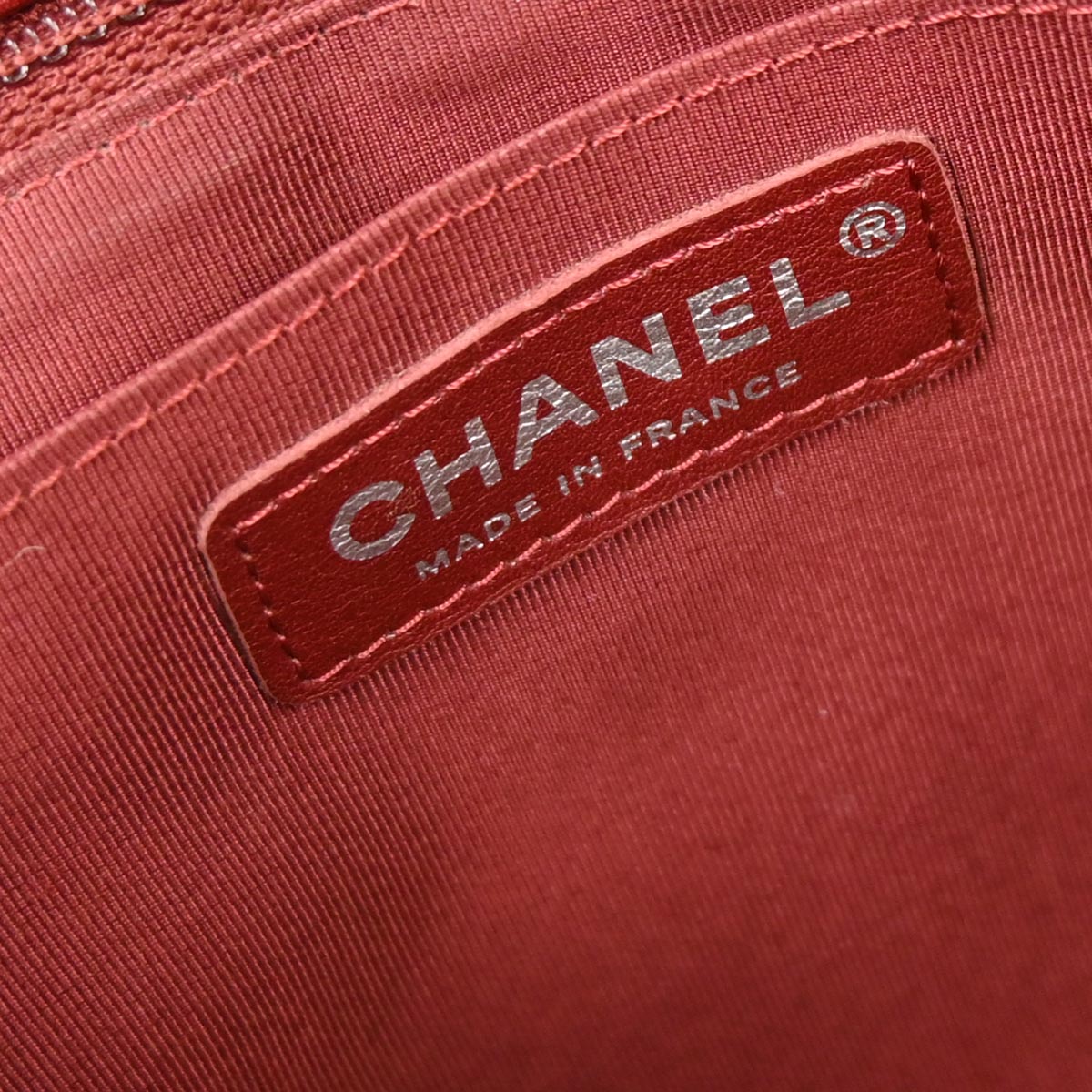 Chanel Red Lambskin Paris Dallas Stars and Stripes Flap Bag Shoulder Bag