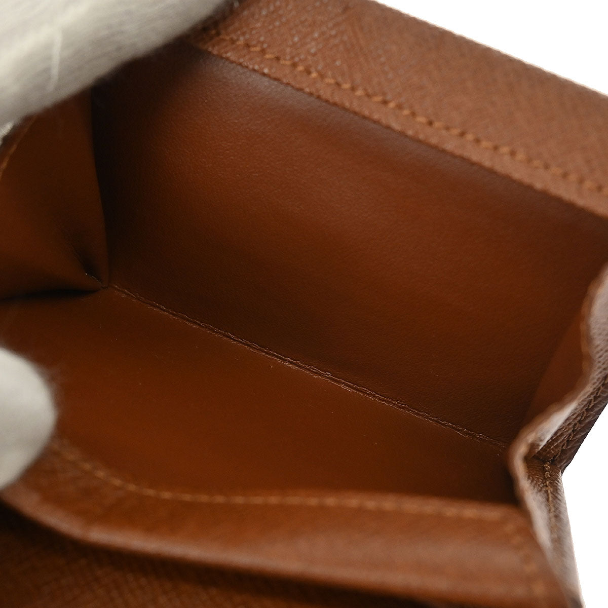 Louis Vuitton Monogram Porte Monnaie Plat Coin Case Wallet M61930