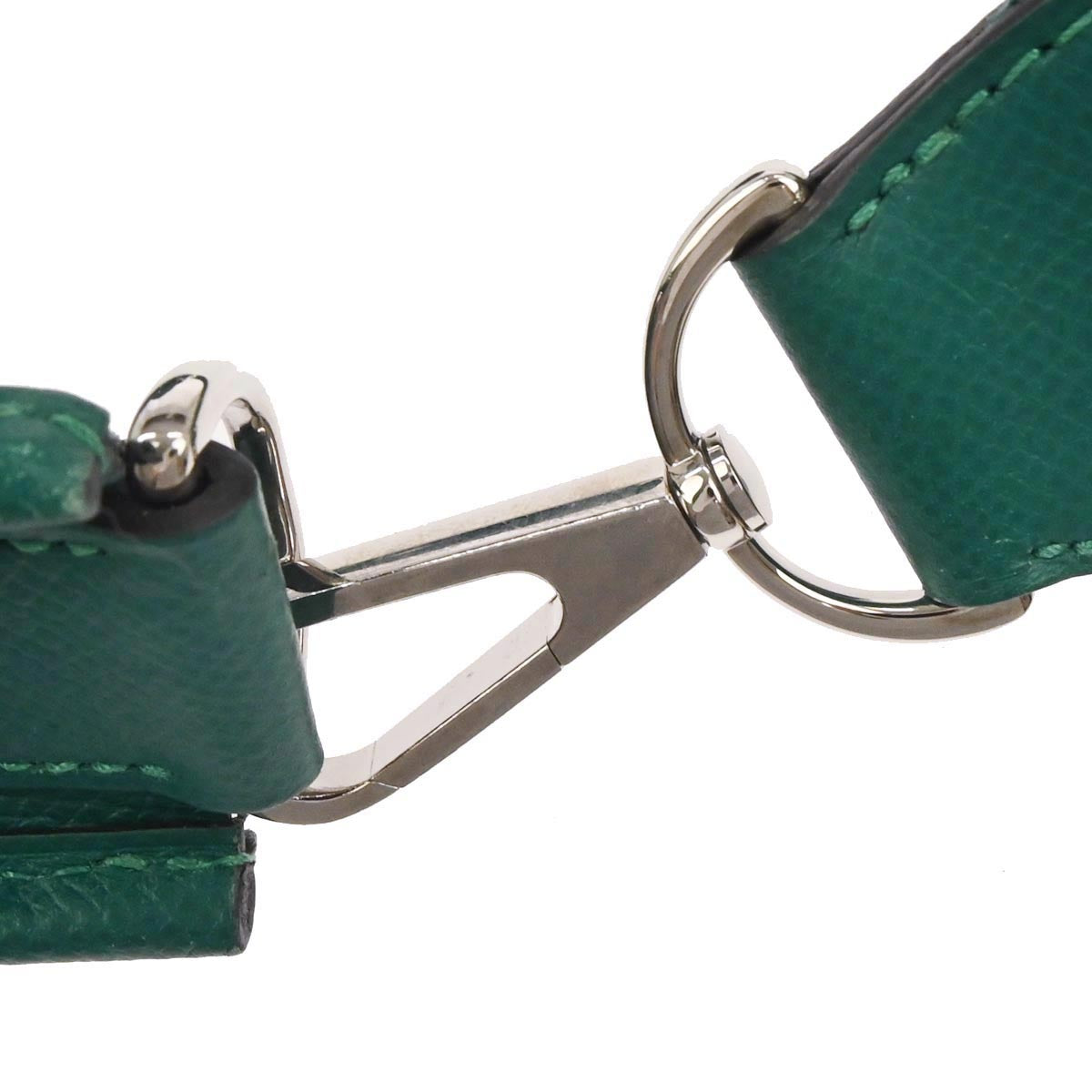 Hermes Malachite Epsom Evelyne 3 29 PM Shoulder Bag