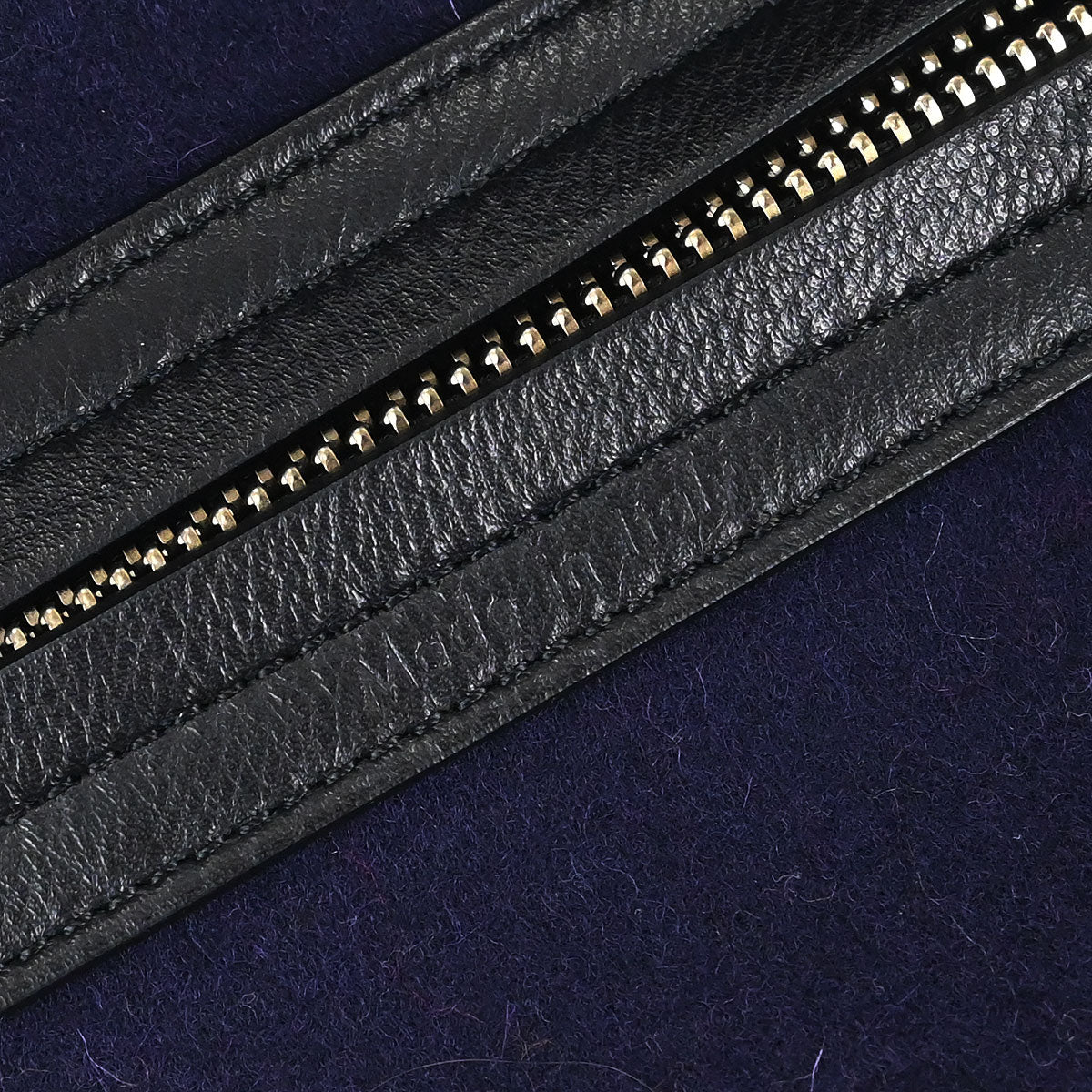 Celine Purple Felt Phantom Luggage Tote Bag